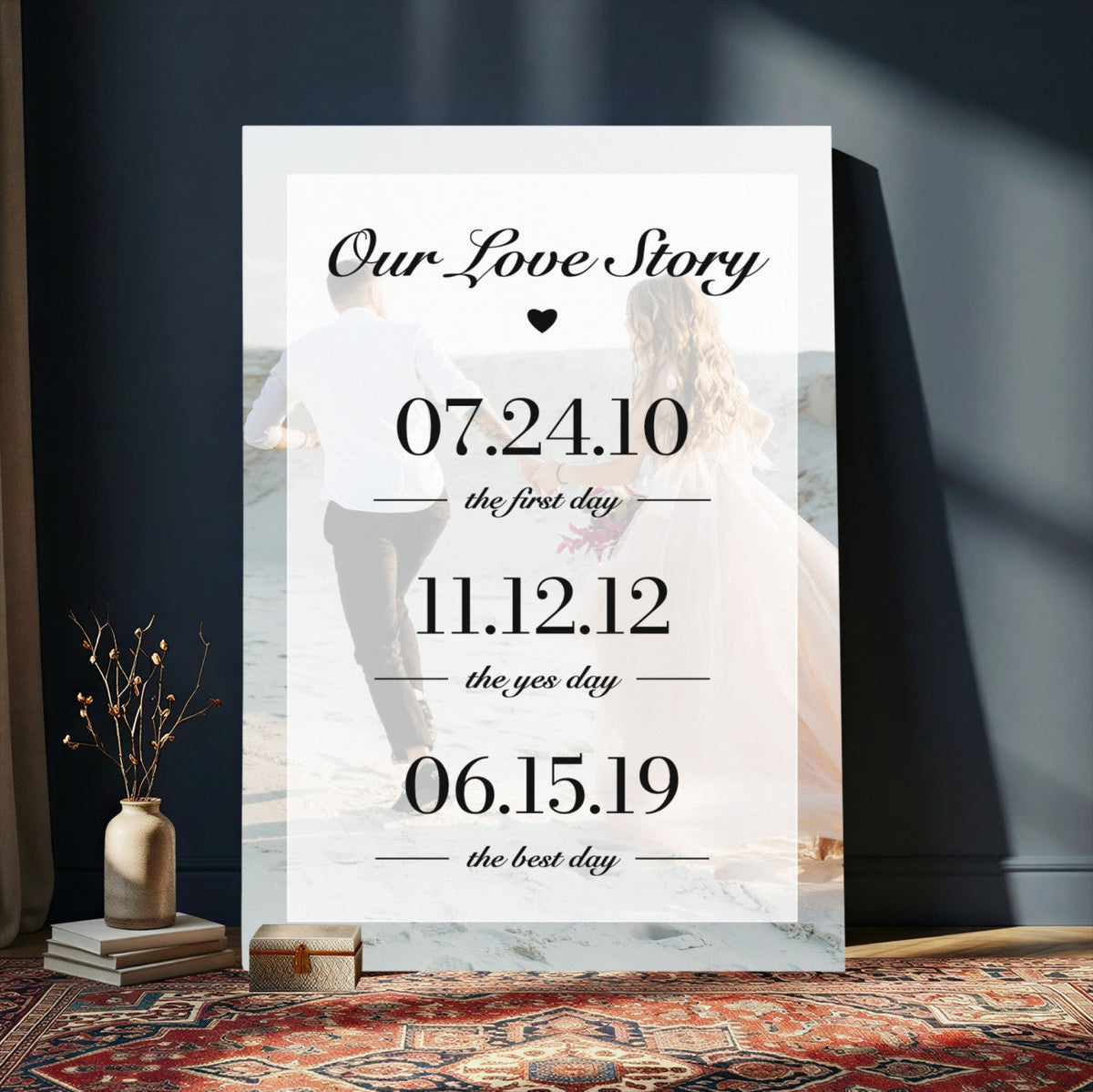 96475288PlakD-_Poster-30x20 - Custom Photo Canvas Print, Personalized Picture Wall Art, Your Image on Canvas