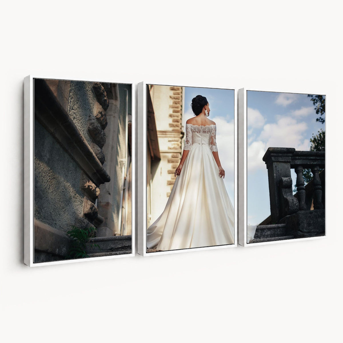80645701D-MGV-CV-60X30-3P - Custom Canvas Print, Personalized Photo Wall Art, Unique Picture Design 3 Panel Set