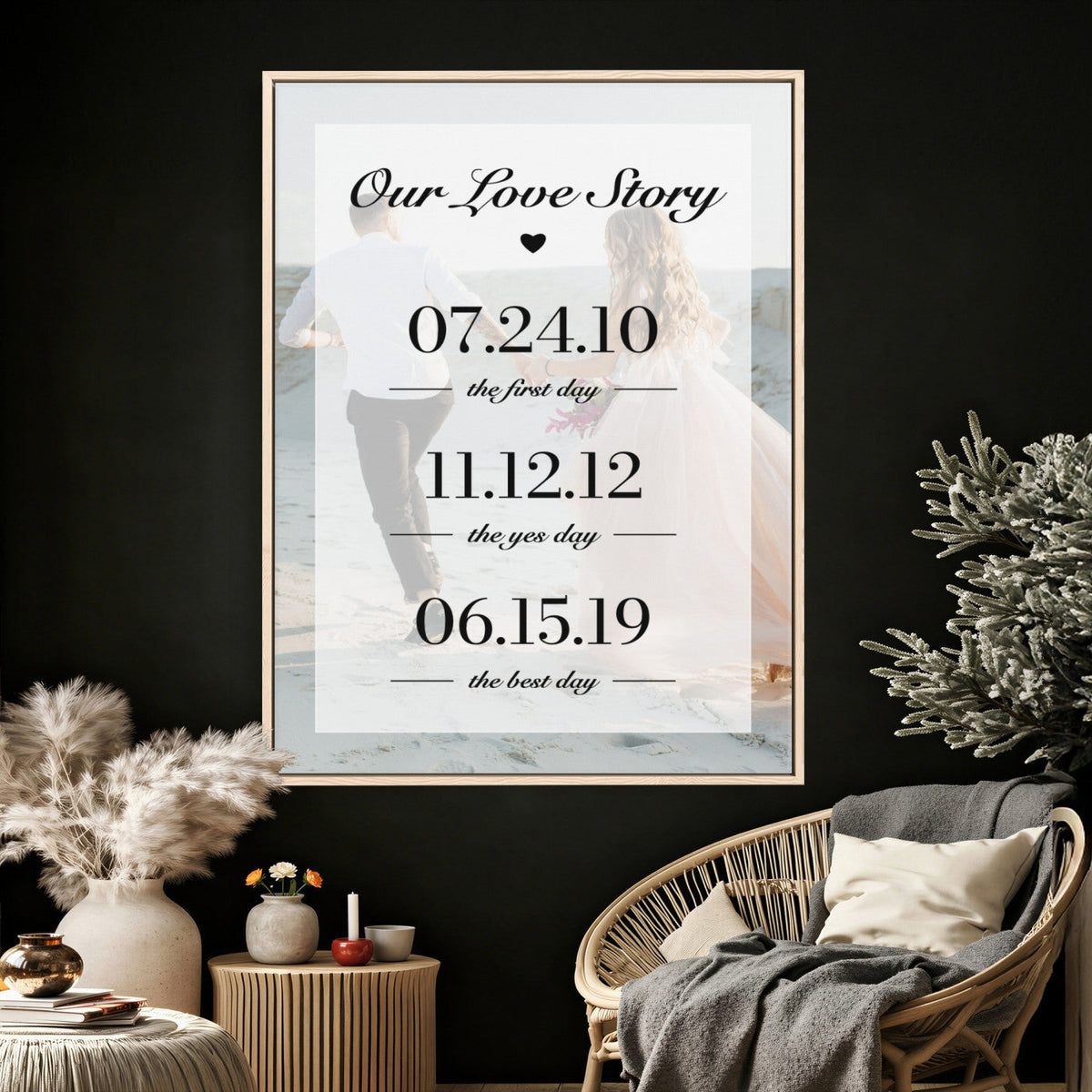 96475288PlakD-_Poster-30x20 - Custom Photo Canvas Print, Personalized Picture Wall Art, Your Image on Canvas