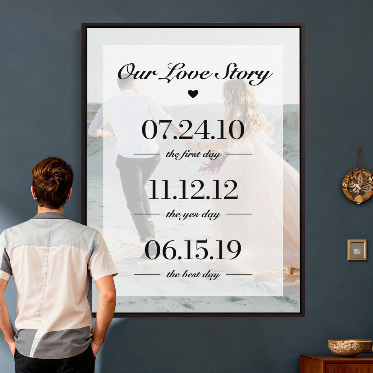 96475288PlakD-_Poster-30x20 - Custom Photo Canvas Print, Personalized Picture Wall Art, Your Image on Canvas