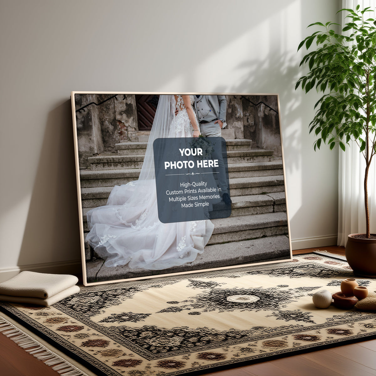 Create Your Own Canvas Print, Framed Personalized Photo Wall Art