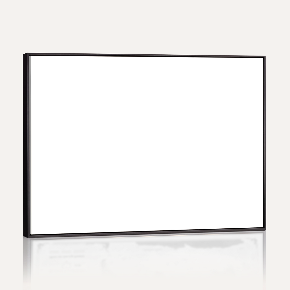 Black floating frame option