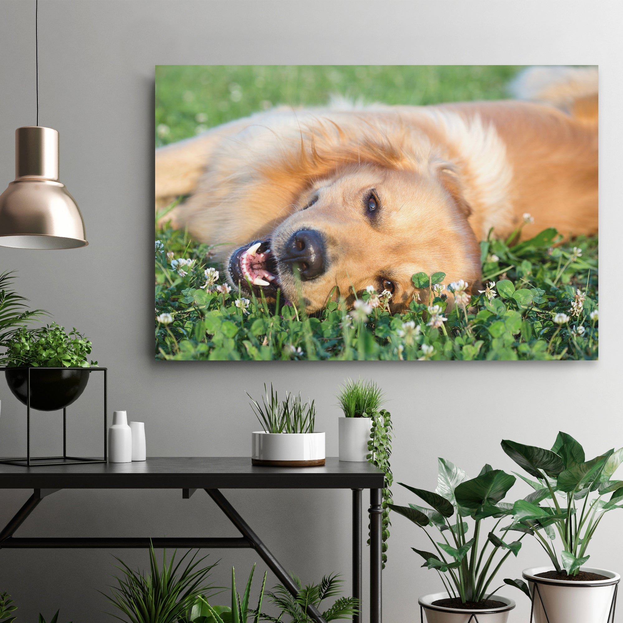 Personalized Pet Memories "Best Friend Moment Capture" Canvas Print