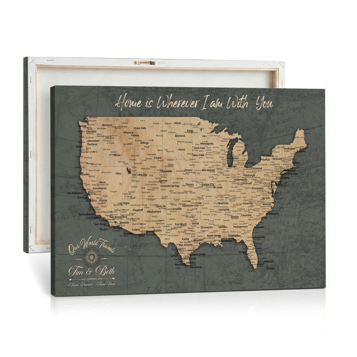 Personalized USA Maps