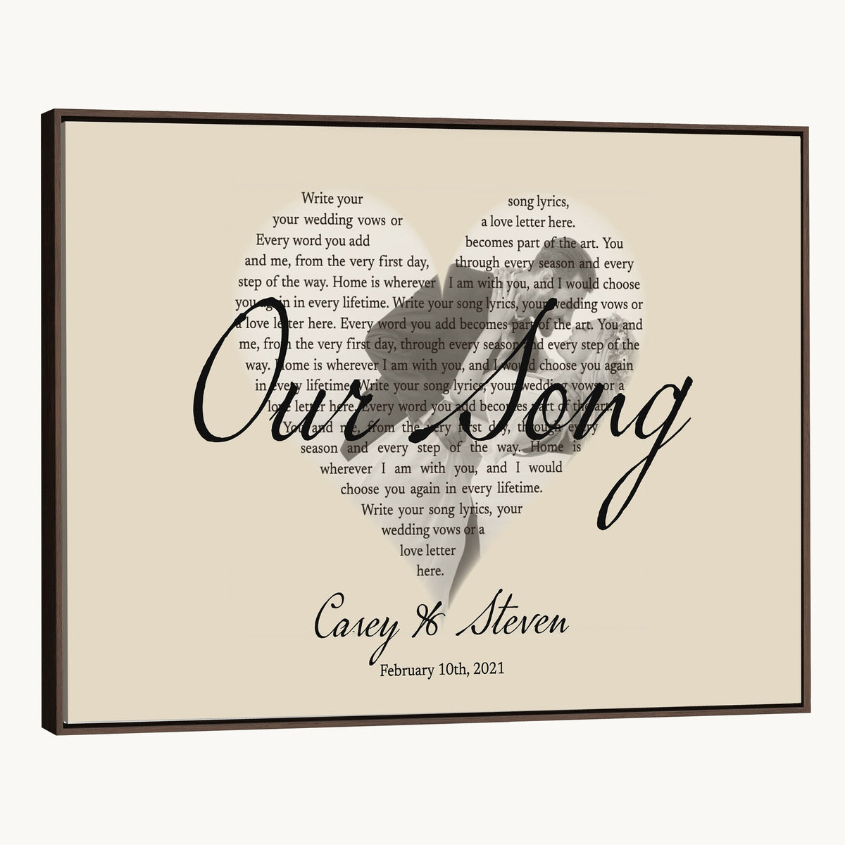 Song Lyrics Prints