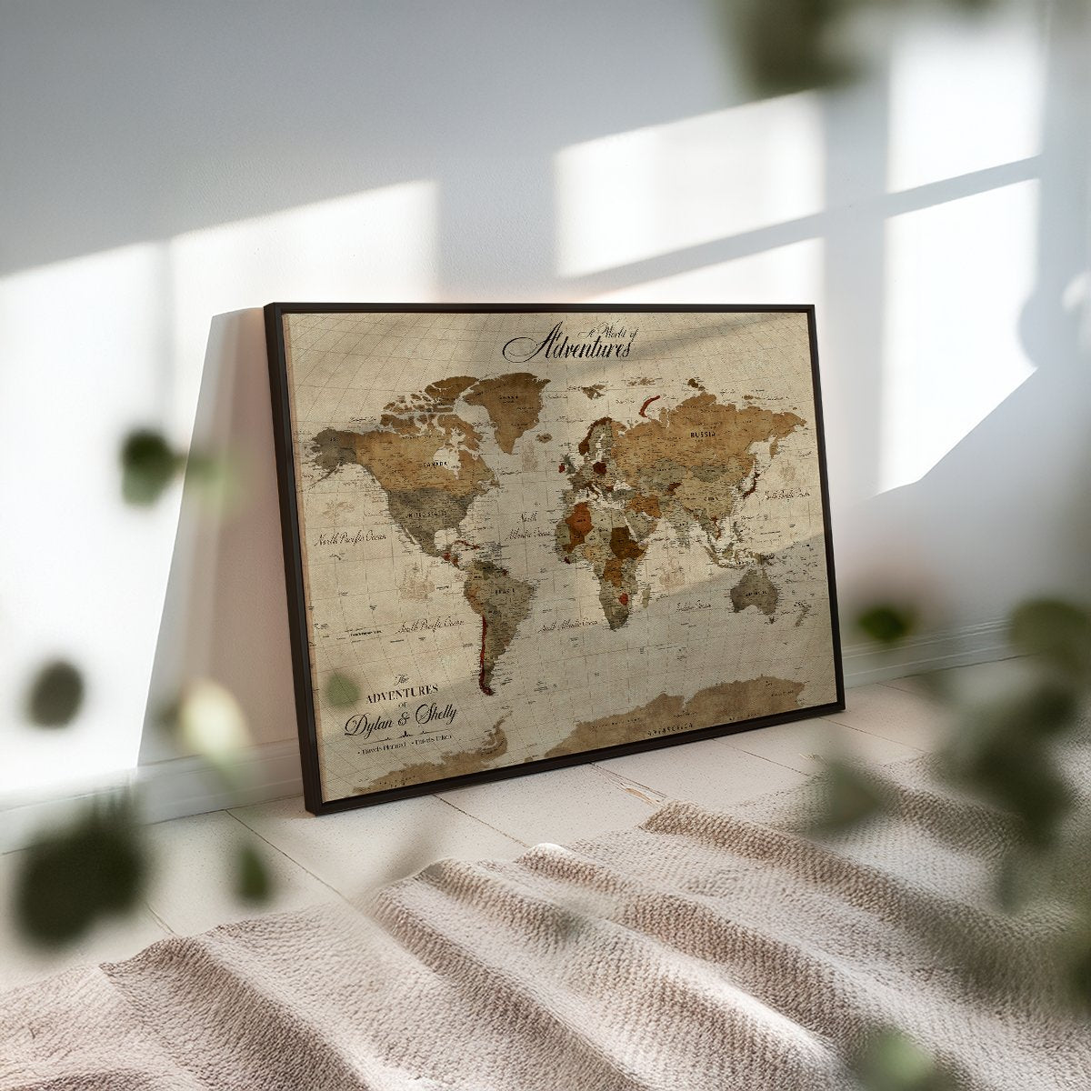 Custom World Map