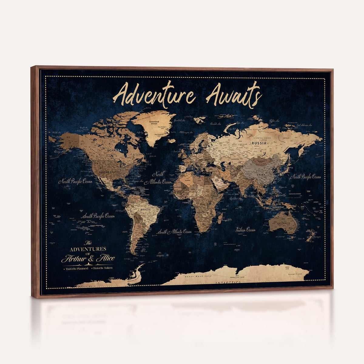 Custom World Map