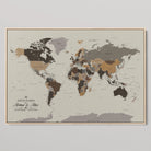 45566494-MGV-CV-36X24-Framed Personalized World Map Canvas Custom Push Pin Travel Tracker Gift