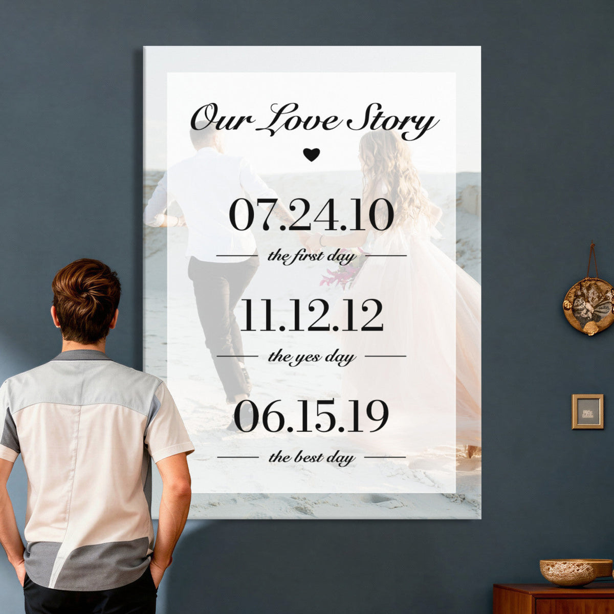 96475288PlakD-_Poster-30x20 - Custom Photo Canvas Print, Personalized Picture Wall Art, Your Image on Canvas