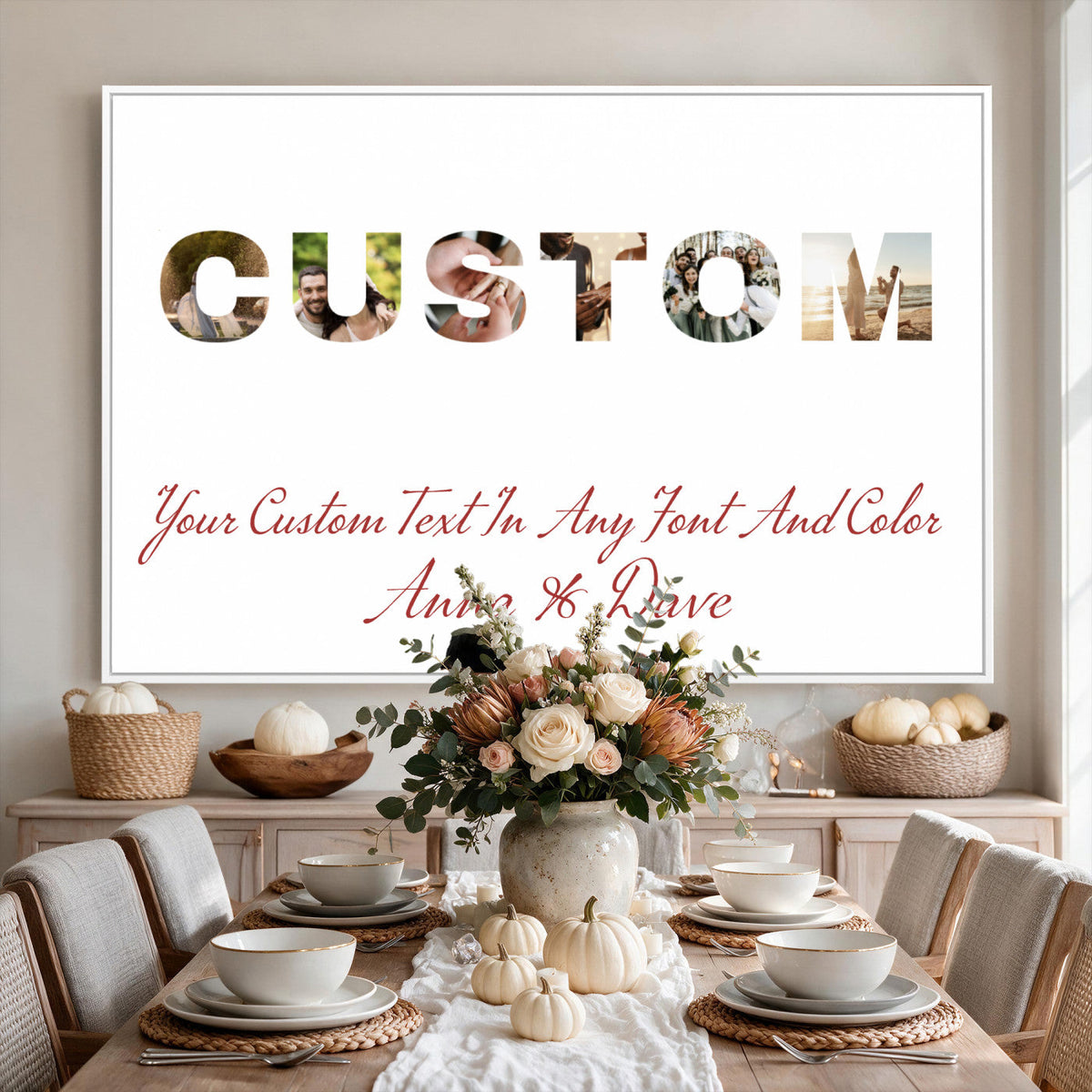 80645701-MGV-CV-36X24 - Custom Canvas Print - Personalized Wall Art for Home Decor Wall Art Print, Create Your Own Photo