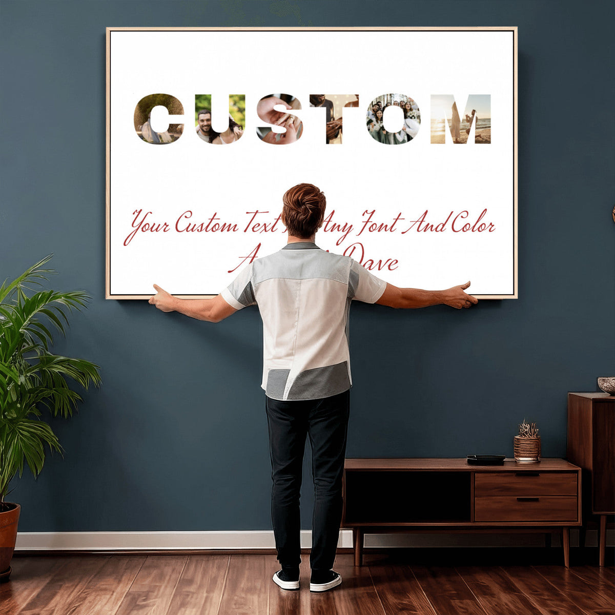 80645701-MGV-CV-36X24 - Custom Canvas Print - Personalized Wall Art for Home Decor Wall Art Print, Create Your Own Photo