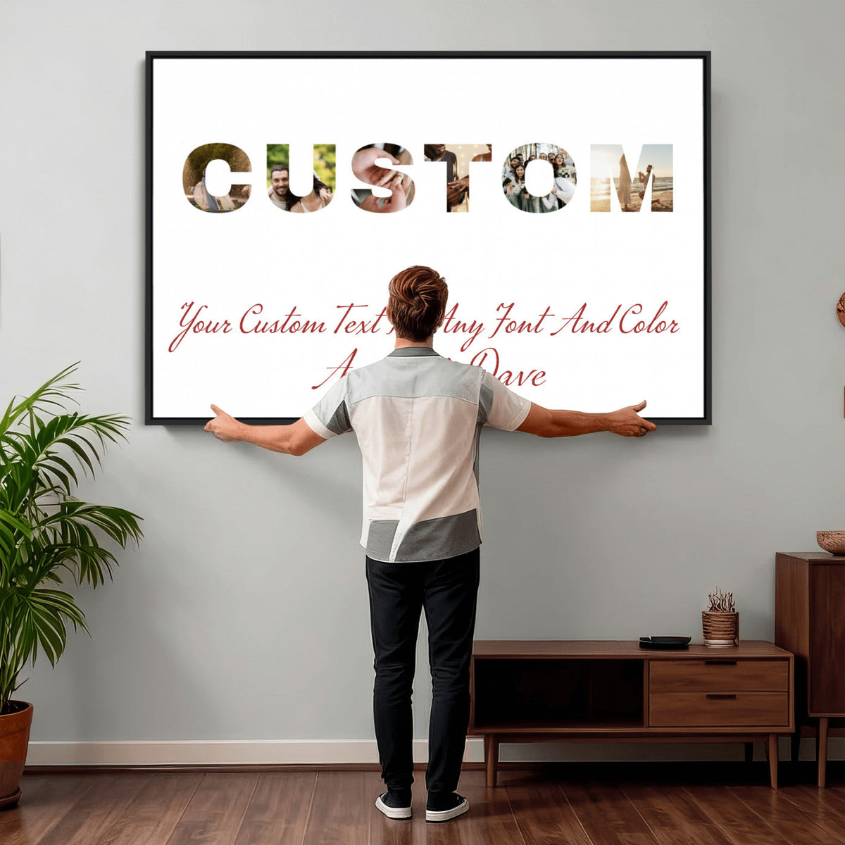80645701-MGV-CV-36X24 - Custom Canvas Print - Personalized Wall Art for Home Decor Wall Art Print, Create Your Own Photo