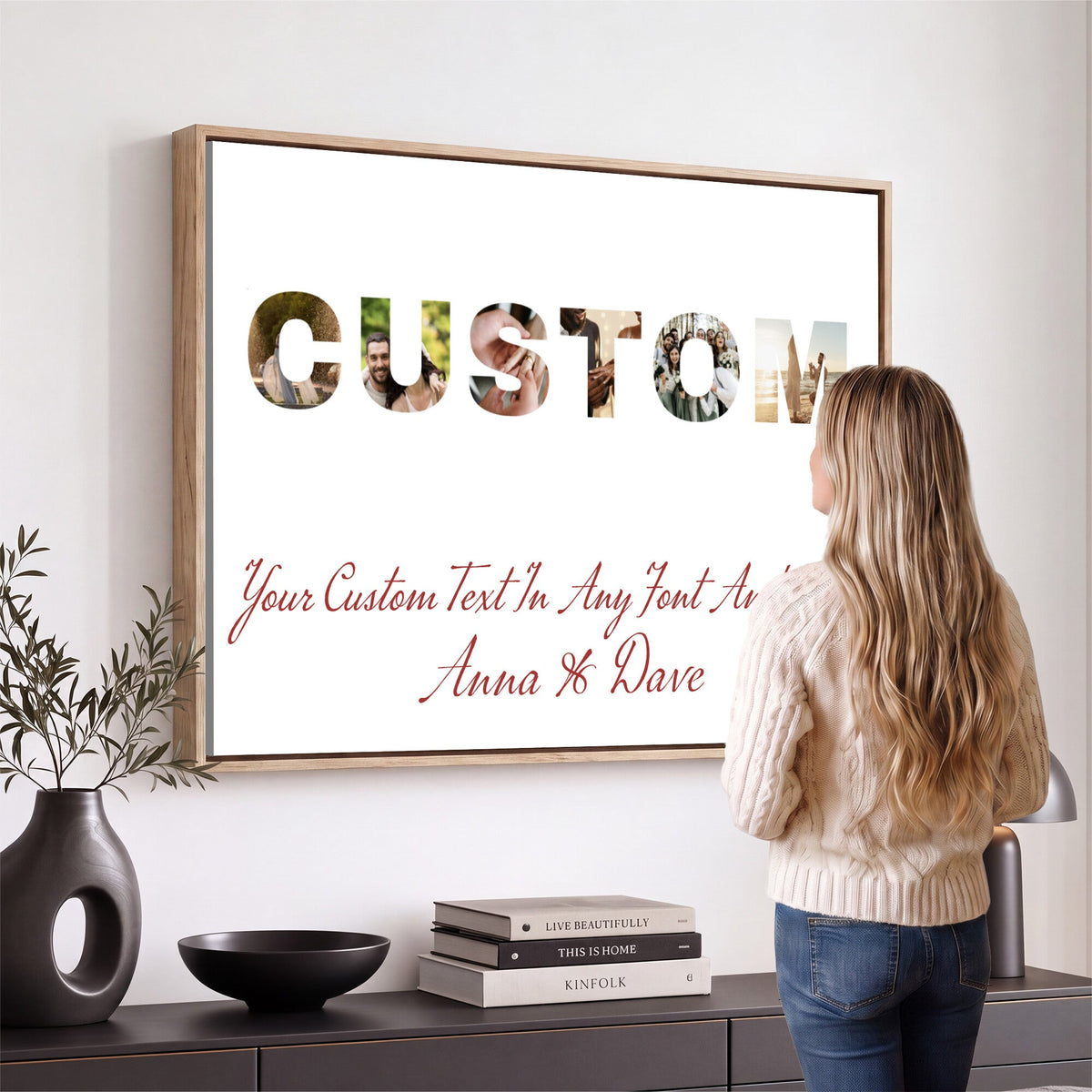 80645701-MGV-CV-36X24 - Custom Canvas Print - Personalized Wall Art for Home Decor Wall Art Print, Create Your Own Photo