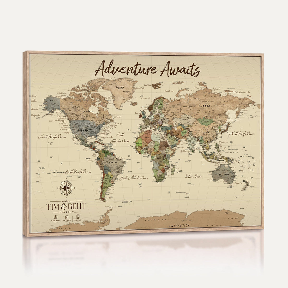 NEWMAP-22.jpgDD-MGV-CV-36X24 - Personalize World Map Wall Art Canvas Print, Modern Decorative Framed Map Artwork Prints for Living Room, Office, Bedroom Wall Decor