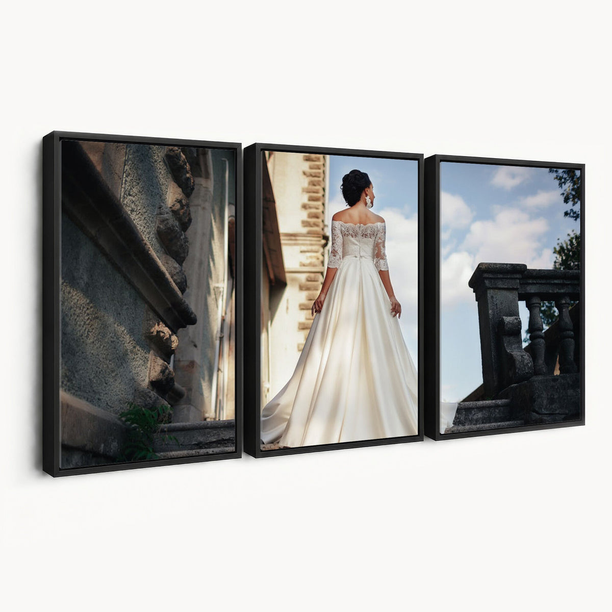 80645701D-MGV-CV-60X30-3P - Custom Canvas Print, Personalized Photo Wall Art, Unique Picture Design 3 Panel Set