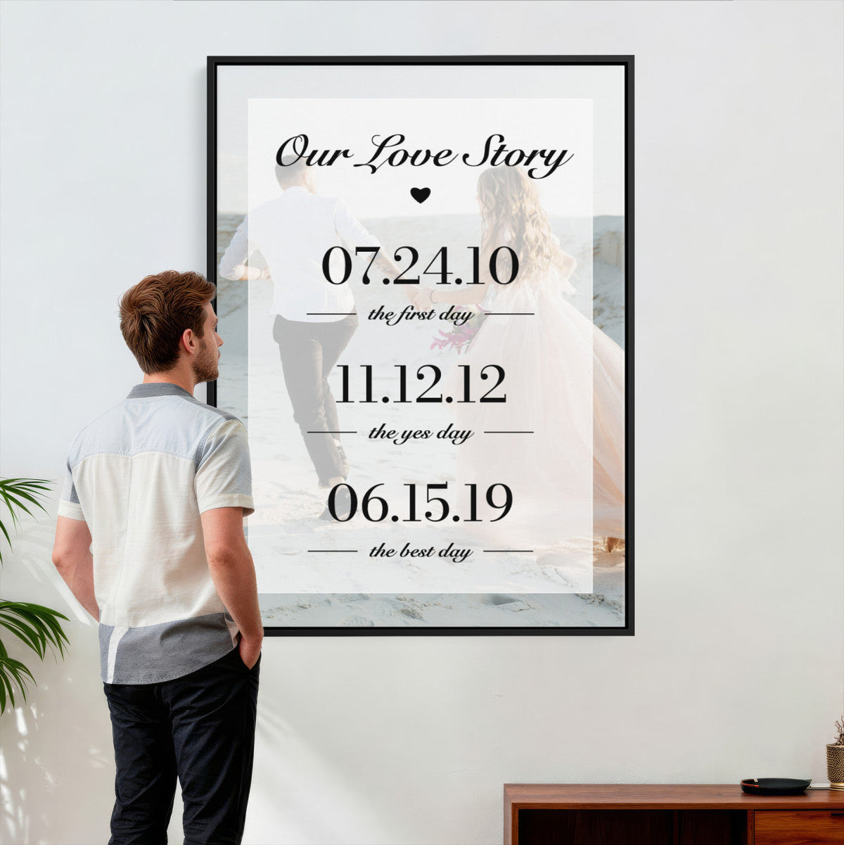 96475288PlakD-_Poster-30x20 - Custom Photo Canvas Print, Personalized Picture Wall Art, Your Image on Canvas