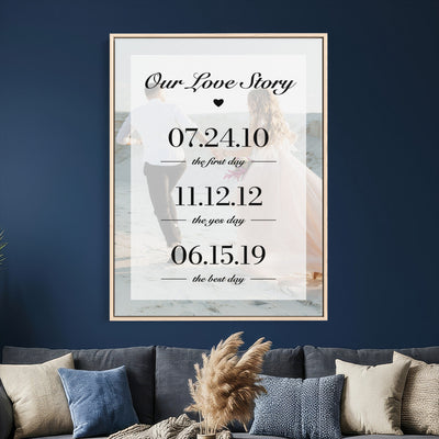 96475288PlakD-_Poster-30x20 - Custom Photo Canvas Print, Personalized Picture Wall Art, Your Image on Canvas