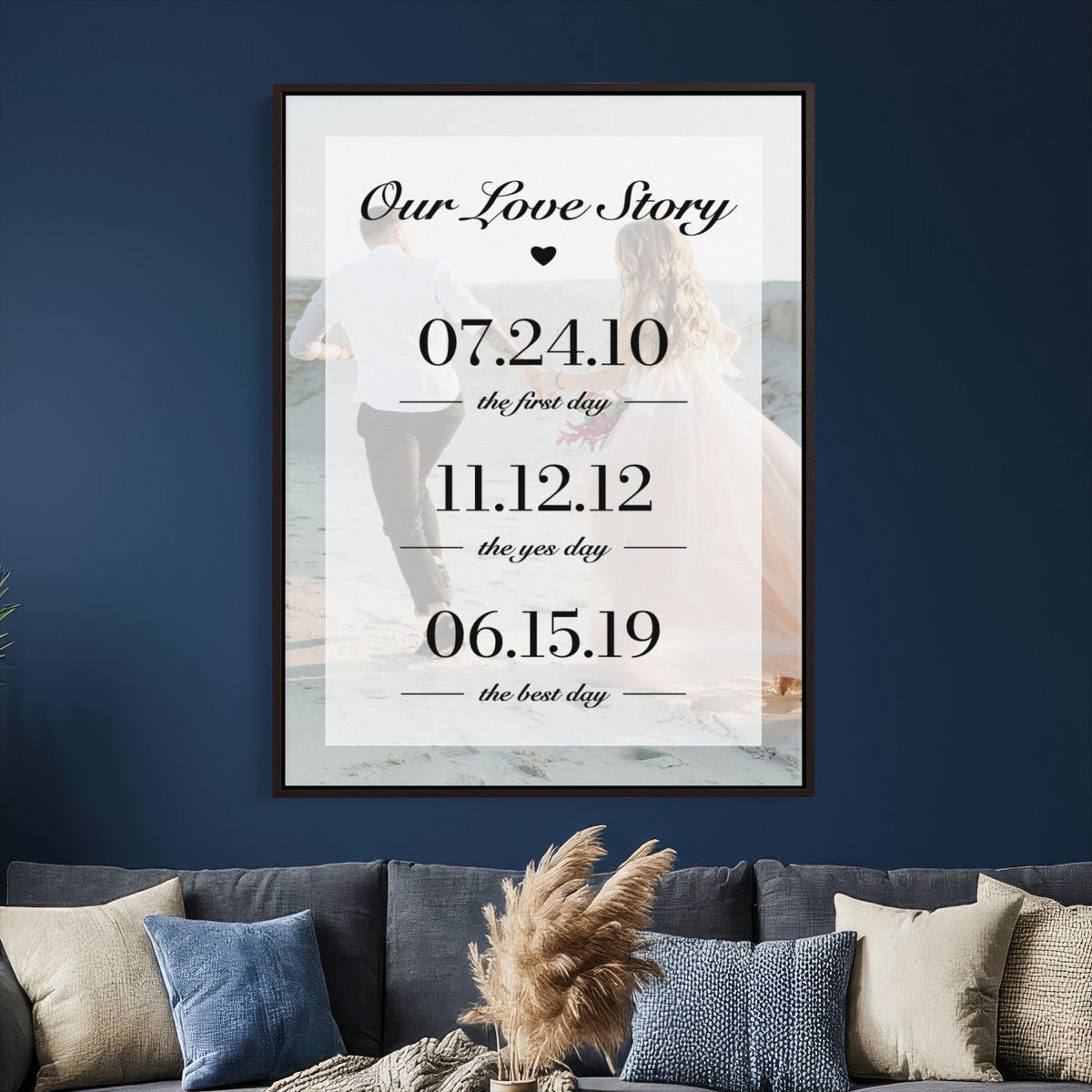 96475288PlakD-_Poster-30x20 - Custom Photo Canvas Print, Personalized Picture Wall Art, Your Image on Canvas