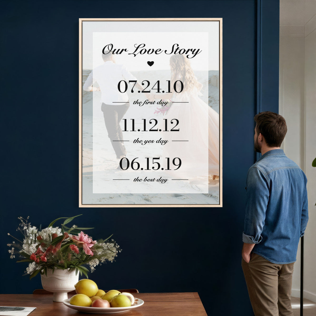 96475288PlakD-_Poster-30x20 - Custom Photo Canvas Print, Personalized Picture Wall Art, Your Image on Canvas
