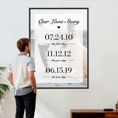 96475288PlakD-_Poster-30x20 - Custom Photo Canvas Print, Personalized Picture Wall Art, Your Image on Canvas