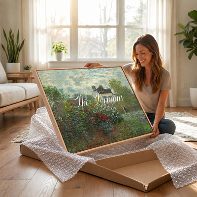 Wedding Easel Sign | Personalized Cottage Garden Vintage Canvas | Framed Welcome Sign for Ceremony