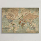 45566494-MGV-CV-36X24-Framed Personalized World Map Canvas Custom Push Pin Travel Tracker Gift