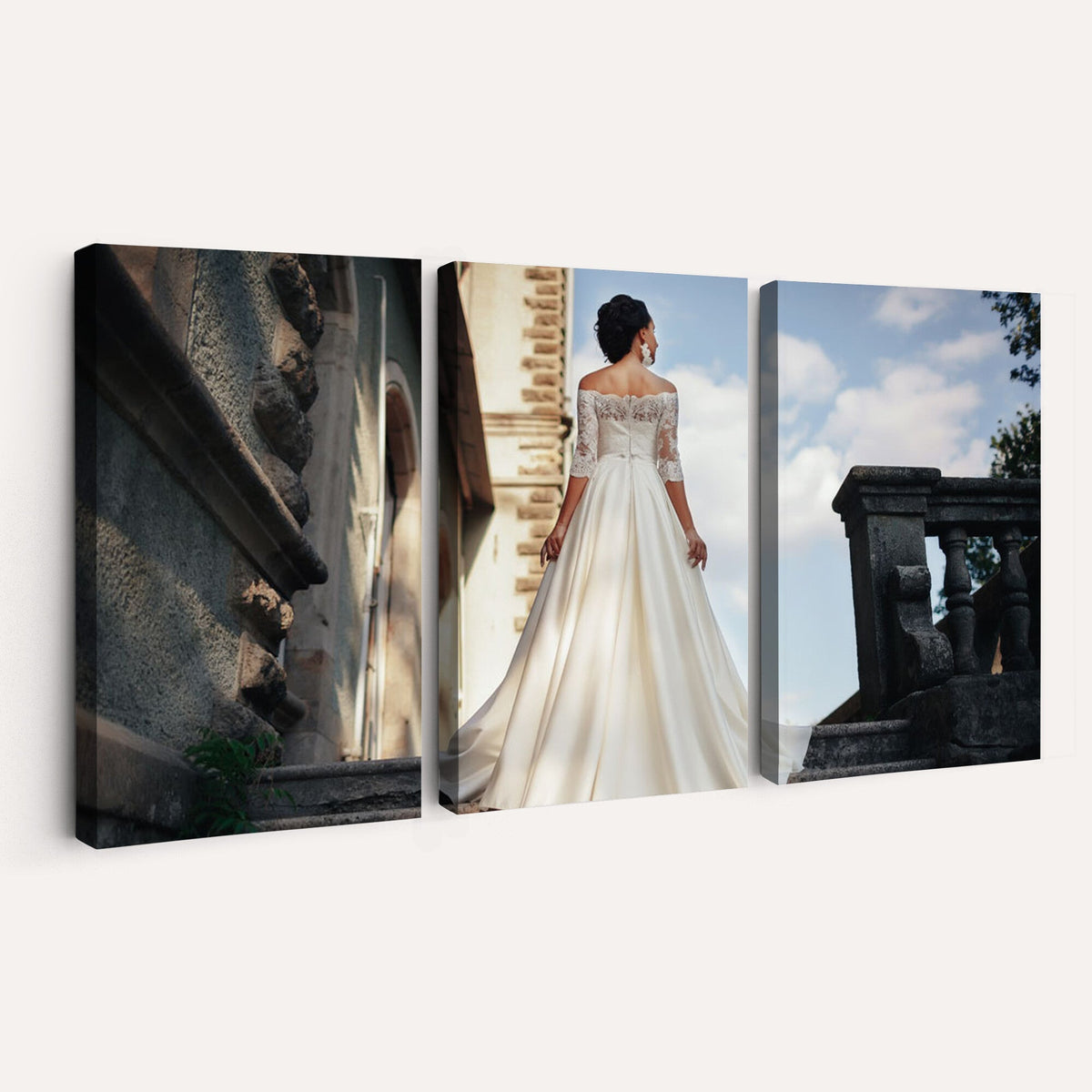 80645701D-MGV-CV-60X30-3P - Custom Canvas Print, Personalized Photo Wall Art, Unique Picture Design 3 Panel Set