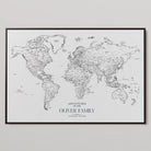 45566494-MGV-CV-36X24-Framed Personalized World Map Canvas Custom Push Pin Travel Tracker Gift