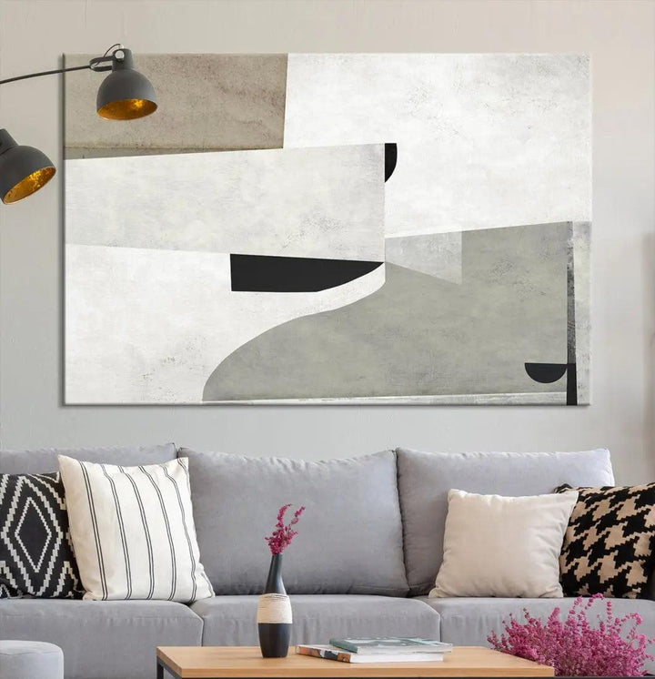 Contemporary Wall Art Canvas Print Large Abstract Wall Decor