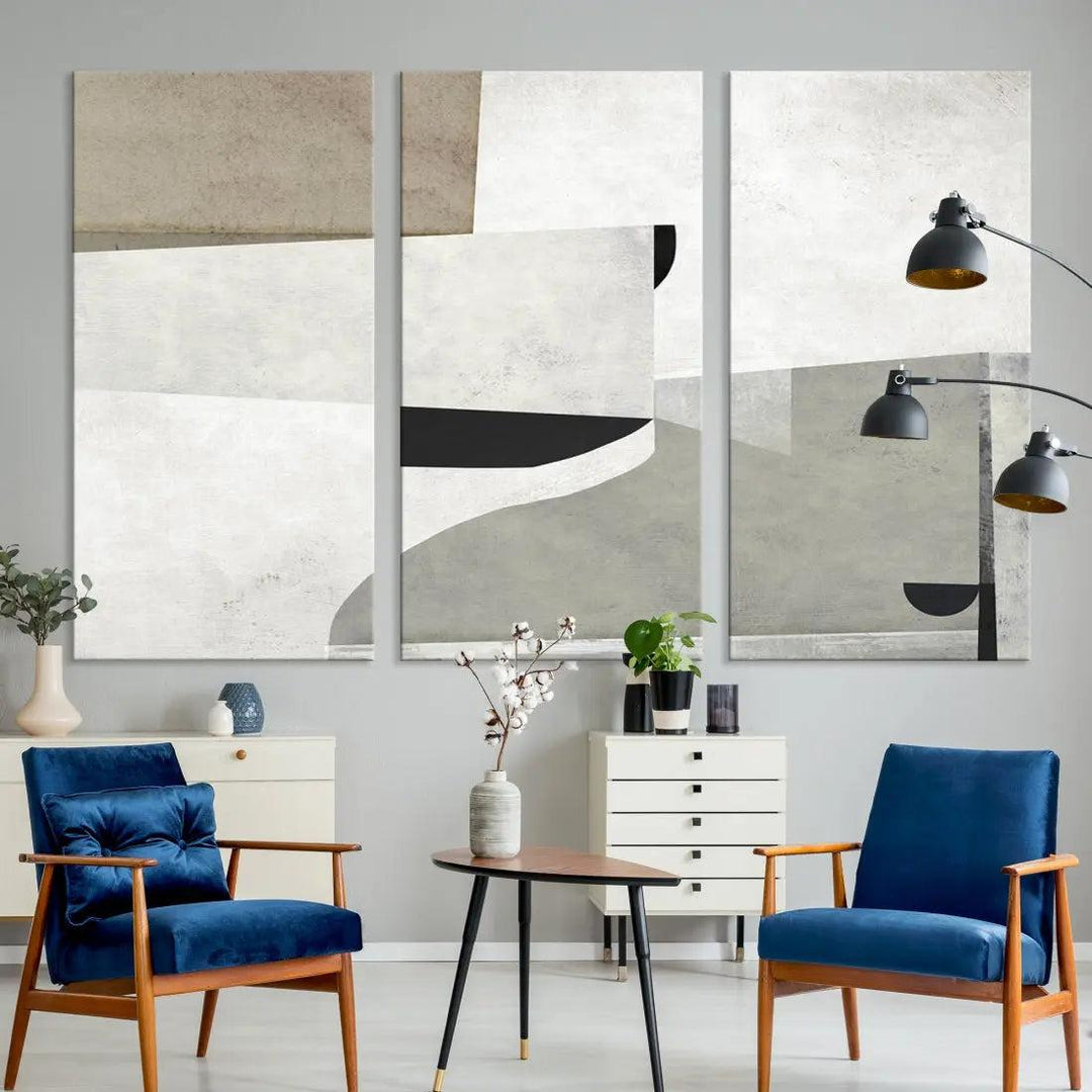 Contemporary Wall Art Canvas Print Large Abstract Wall Decor