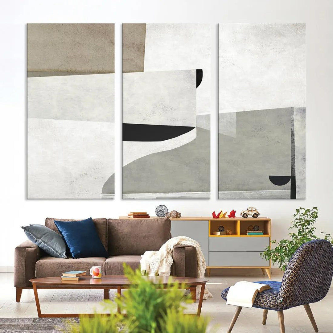 Contemporary Wall Art Canvas Print Large Abstract Wall Decor