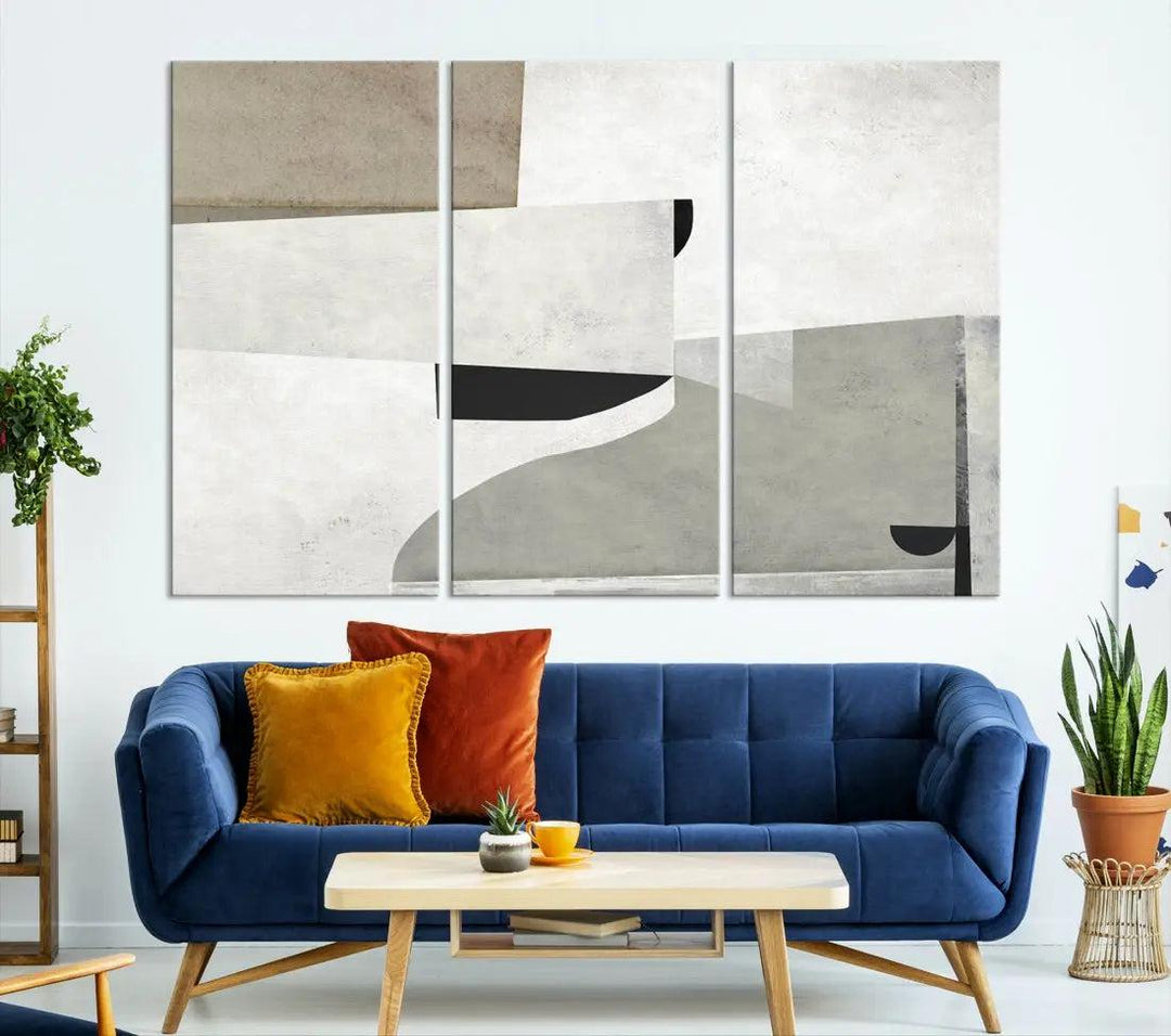 Contemporary Wall Art Canvas Print Large Abstract Wall Decor