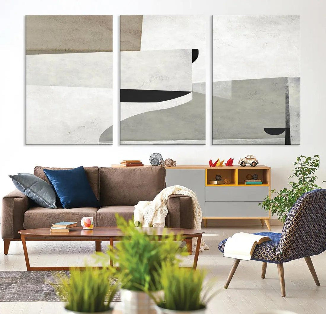 Contemporary Wall Art Canvas Print Large Abstract Wall Decor