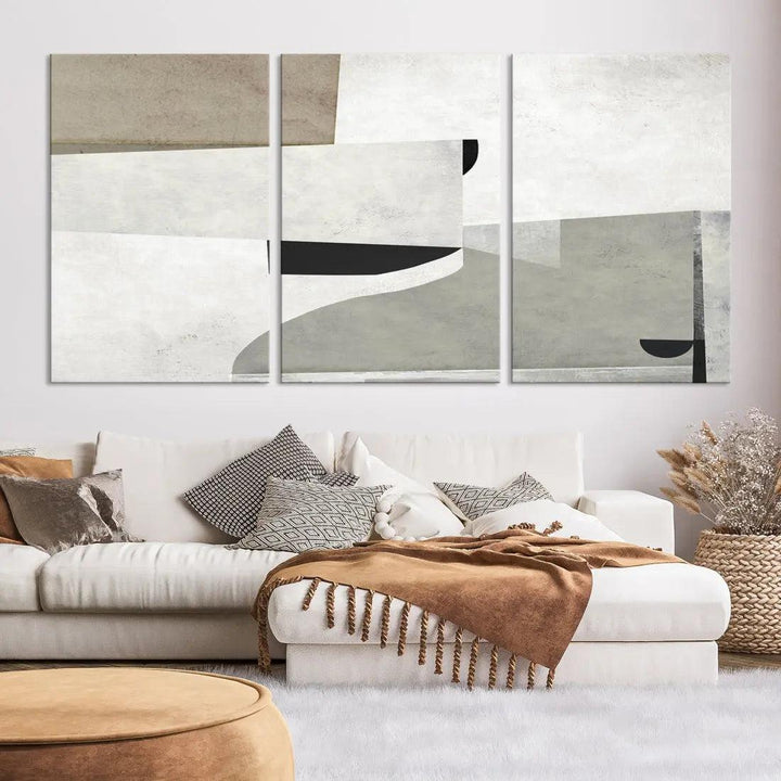 Contemporary Wall Art Canvas Print Large Abstract Wall Decor