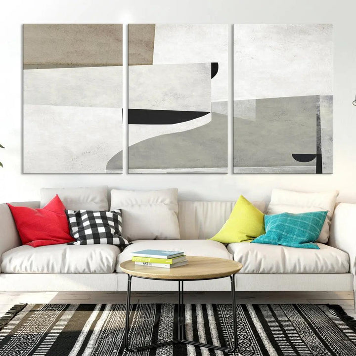 Contemporary Wall Art Canvas Print Large Abstract Wall Decor