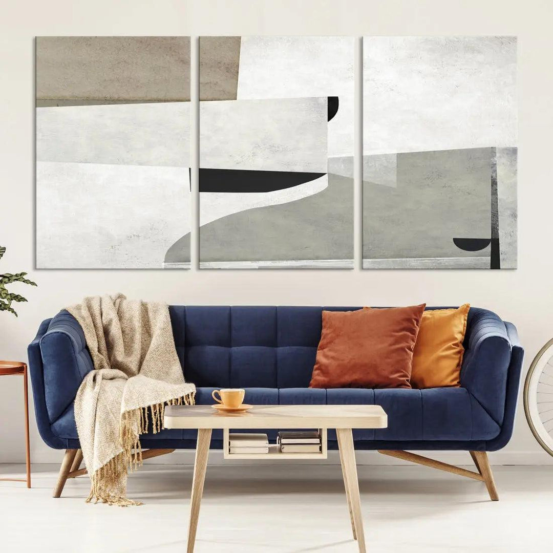 Contemporary Wall Art Canvas Print Large Abstract Wall Decor