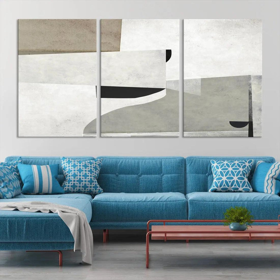 Contemporary Wall Art Canvas Print Large Abstract Wall Decor