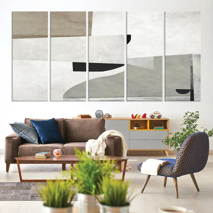 Contemporary Wall Art Canvas Print Large Abstract Wall Decor