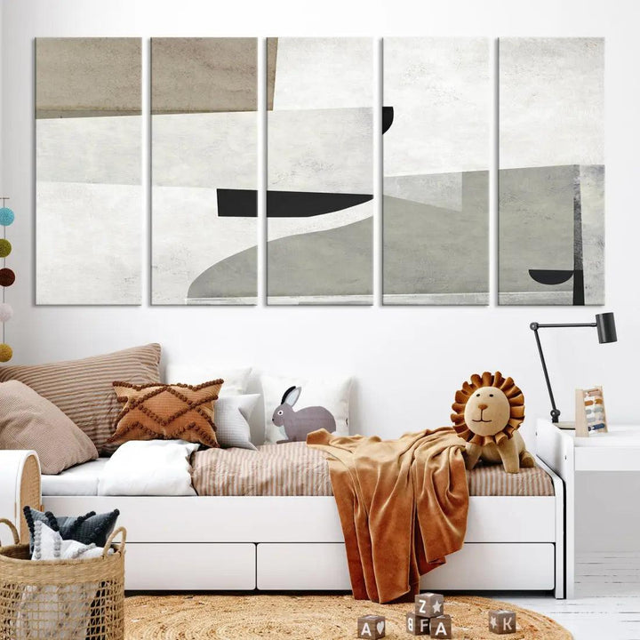 Contemporary Wall Art Canvas Print Large Abstract Wall Decor