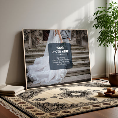 Create Your Own Canvas Print, Framed Personalized Photo Wall Art