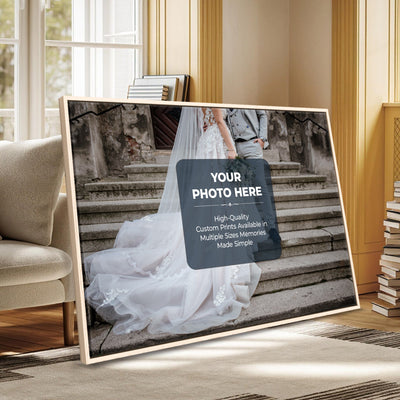 Create Your Own Canvas Print, Framed Personalized Photo Wall Art