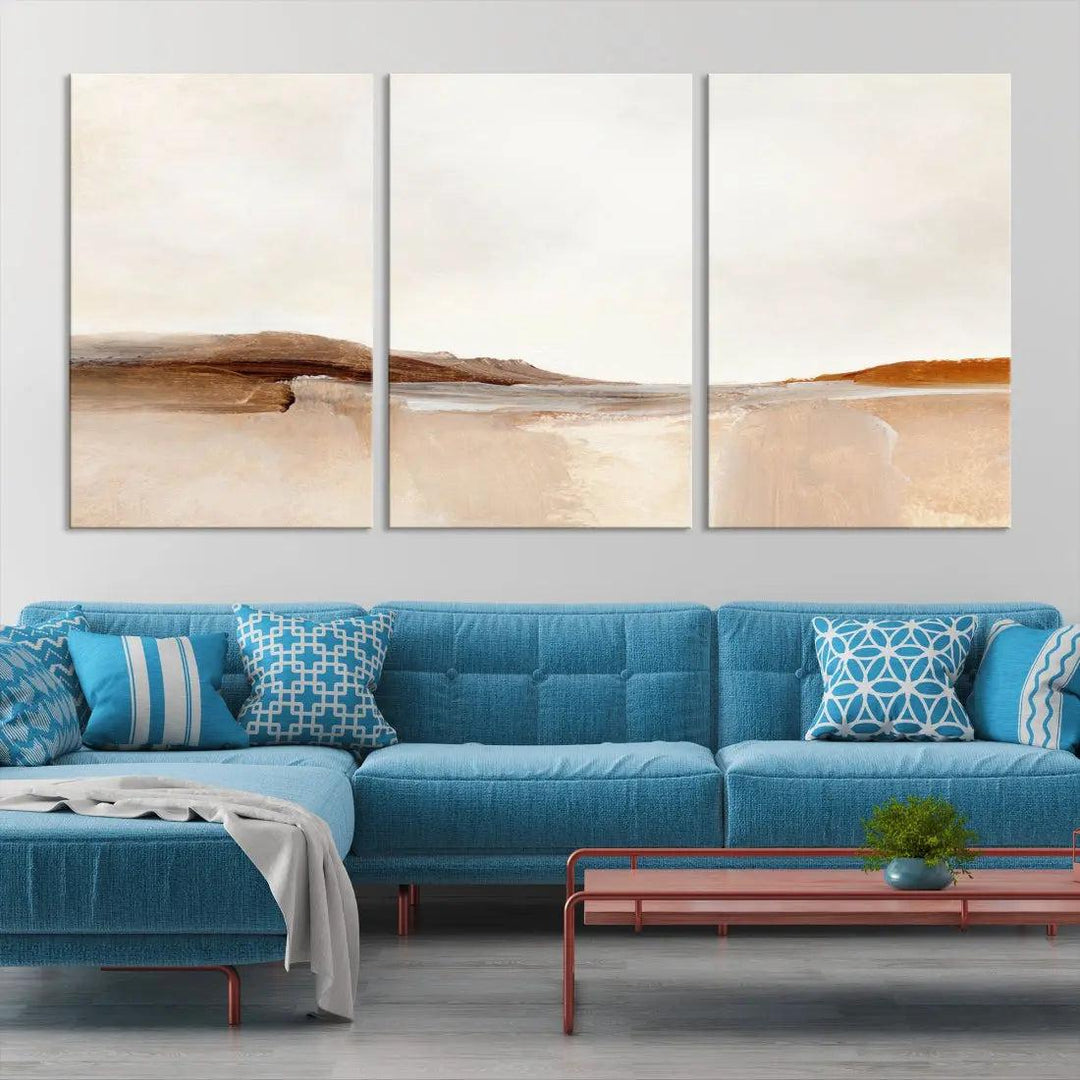 Minimalist Style to Your Decoration with Our Abstract Artwork Wall Art Canvas Print