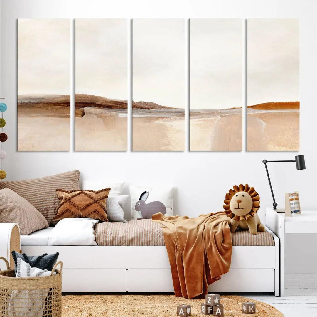 Minimalist Style to Your Decoration with Our Abstract Artwork Wall Art Canvas Print