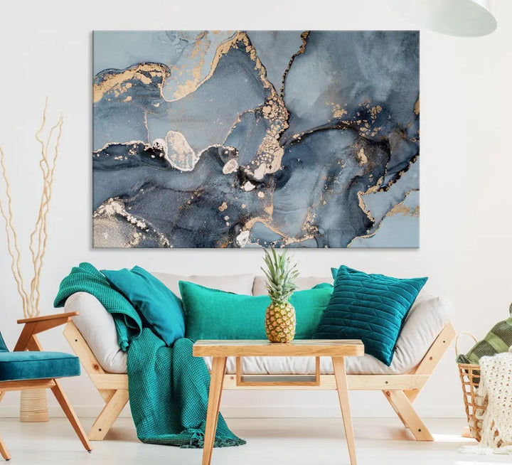 Modern Abstract Canvas Wall Art Print Large Wall Decor