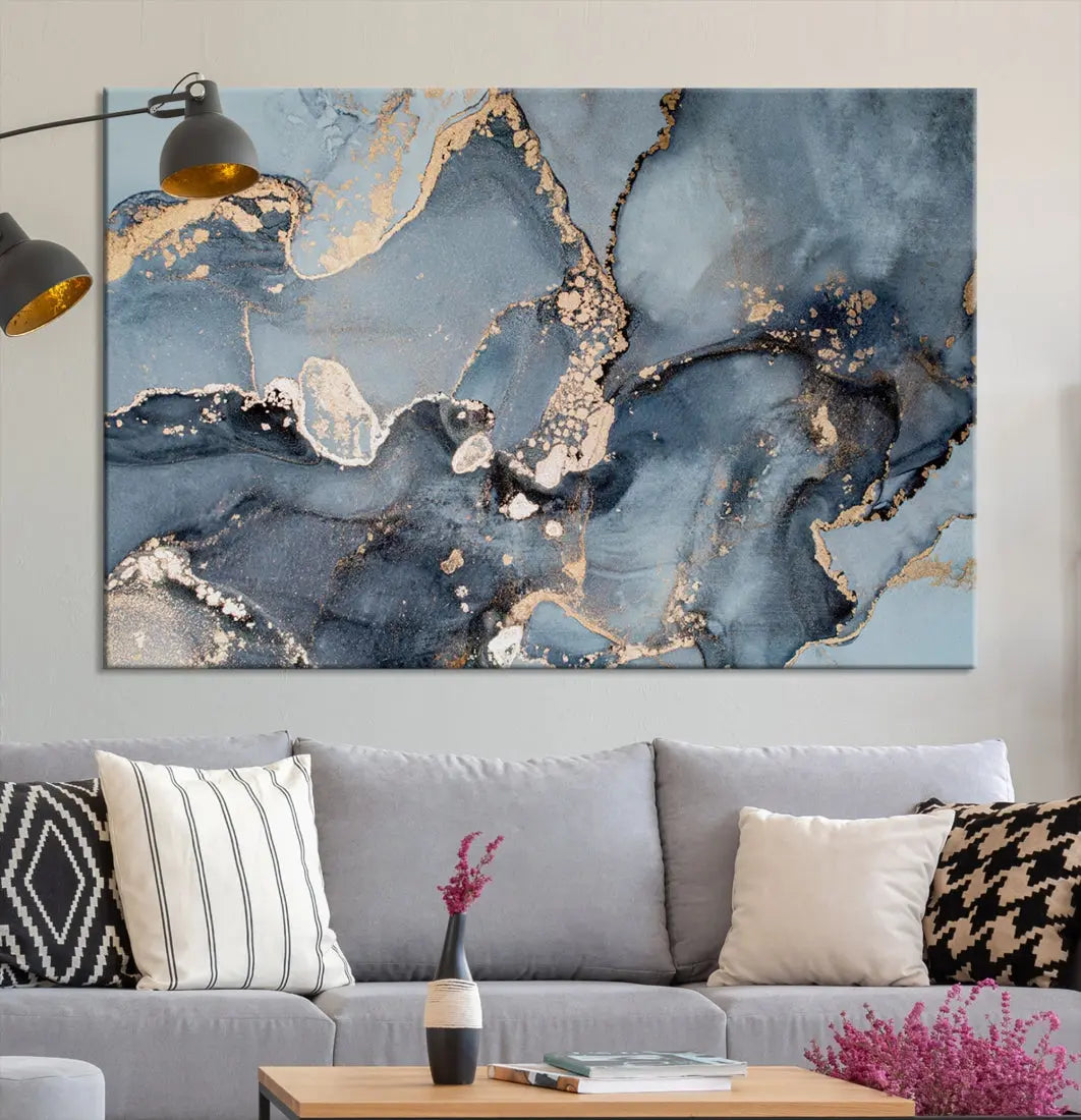 Modern Abstract Canvas Wall Art Print Large Wall Decor