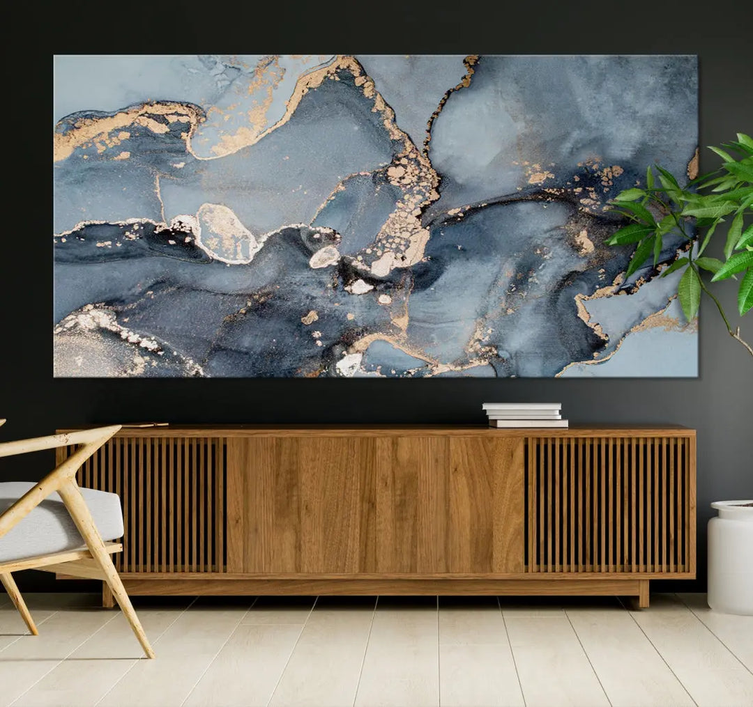 Modern Abstract Canvas Wall Art Print Large Wall Decor