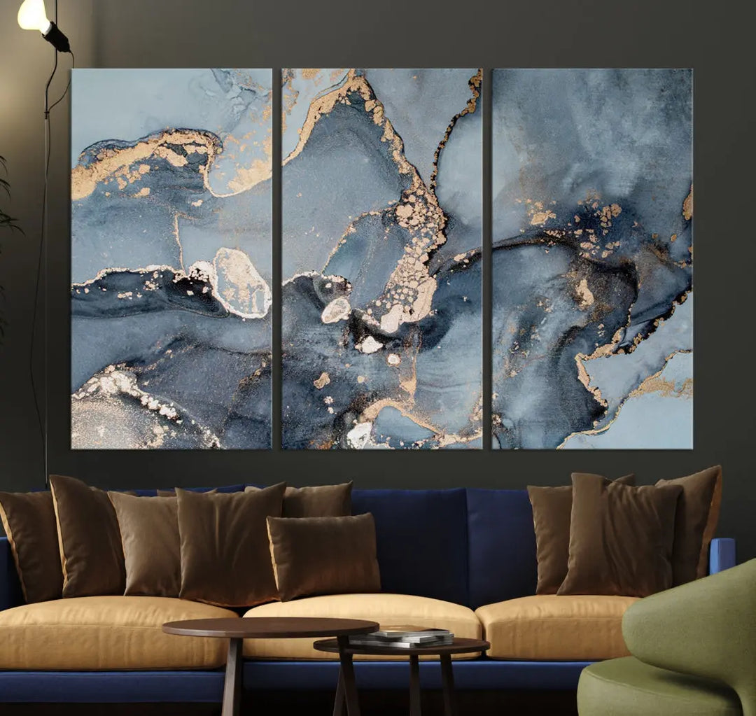 Modern Abstract Canvas Wall Art Print Large Wall Decor