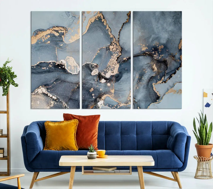 Modern Abstract Canvas Wall Art Print Large Wall Decor