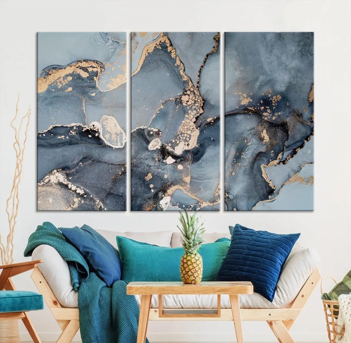 Modern Abstract Canvas Wall Art Print Large Wall Decor