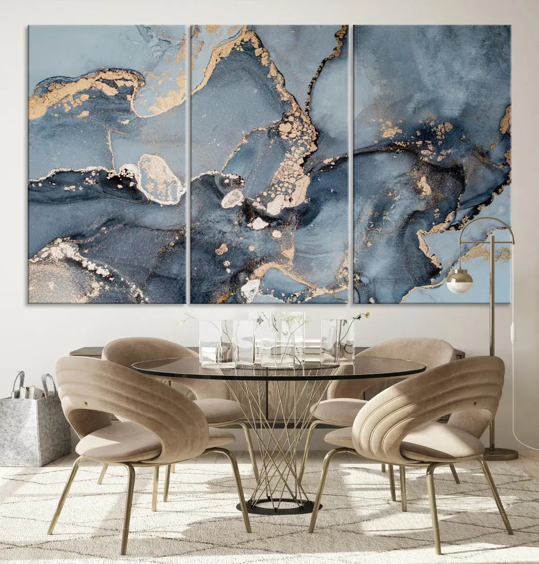 Modern Abstract Canvas Wall Art Print Large Wall Decor